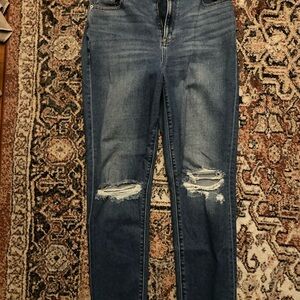 American eagle stretch curvy mom jean XLONG